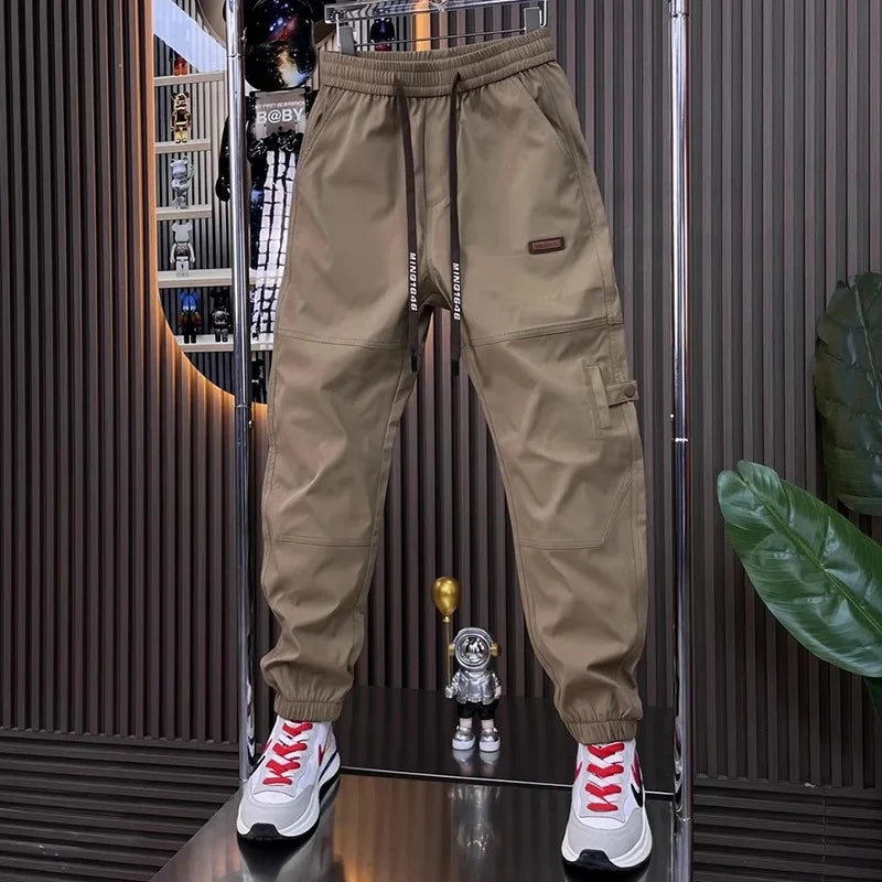 Pantalón Jogger Streetwear para Hombre – Cintura Elástica Estilo Japonés
