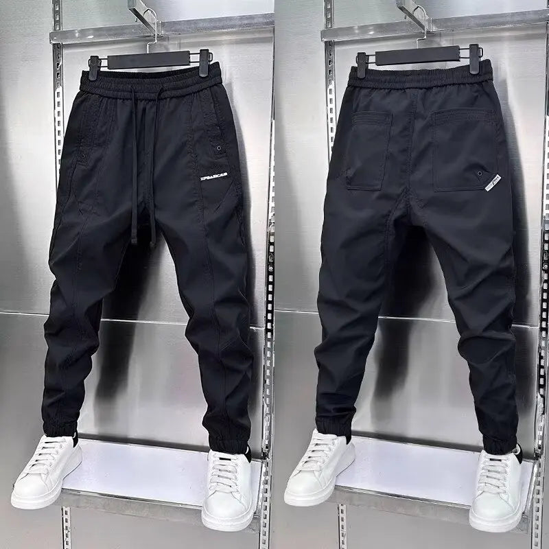 Pantalón Jogger Streetwear para Hombre – Cintura Elástica Estilo Japonés