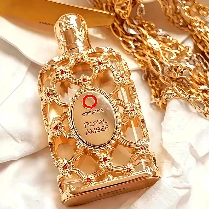 Aceite de Perfume Ámbar Oriental Árabe Unisex – Fragancia de Lujo Oriente Medio Hombre y Mujer