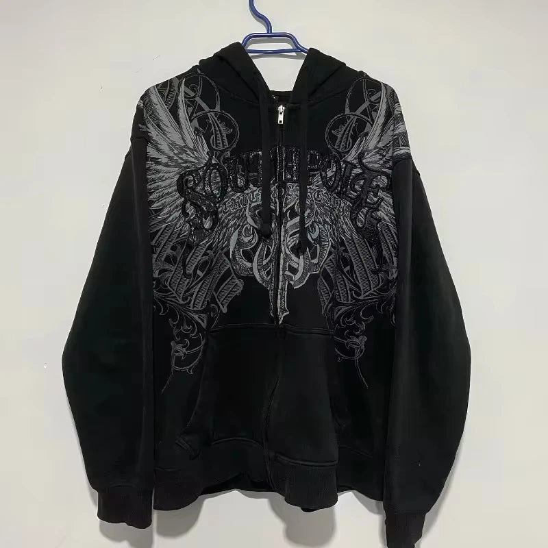 Sudadera Urbana "Star & Sky" Retro
