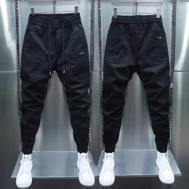 Pantalón Jogger Streetwear para Hombre – Cintura Elástica Estilo Japonés