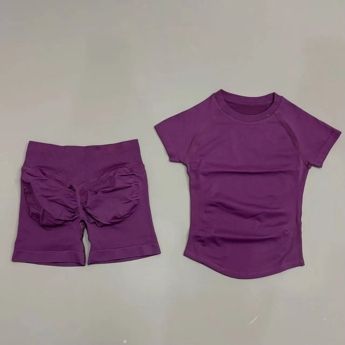 Set Deportivo Mujer 2 Piezas Sin Costuras – Yoga, Gym & Running, Verano