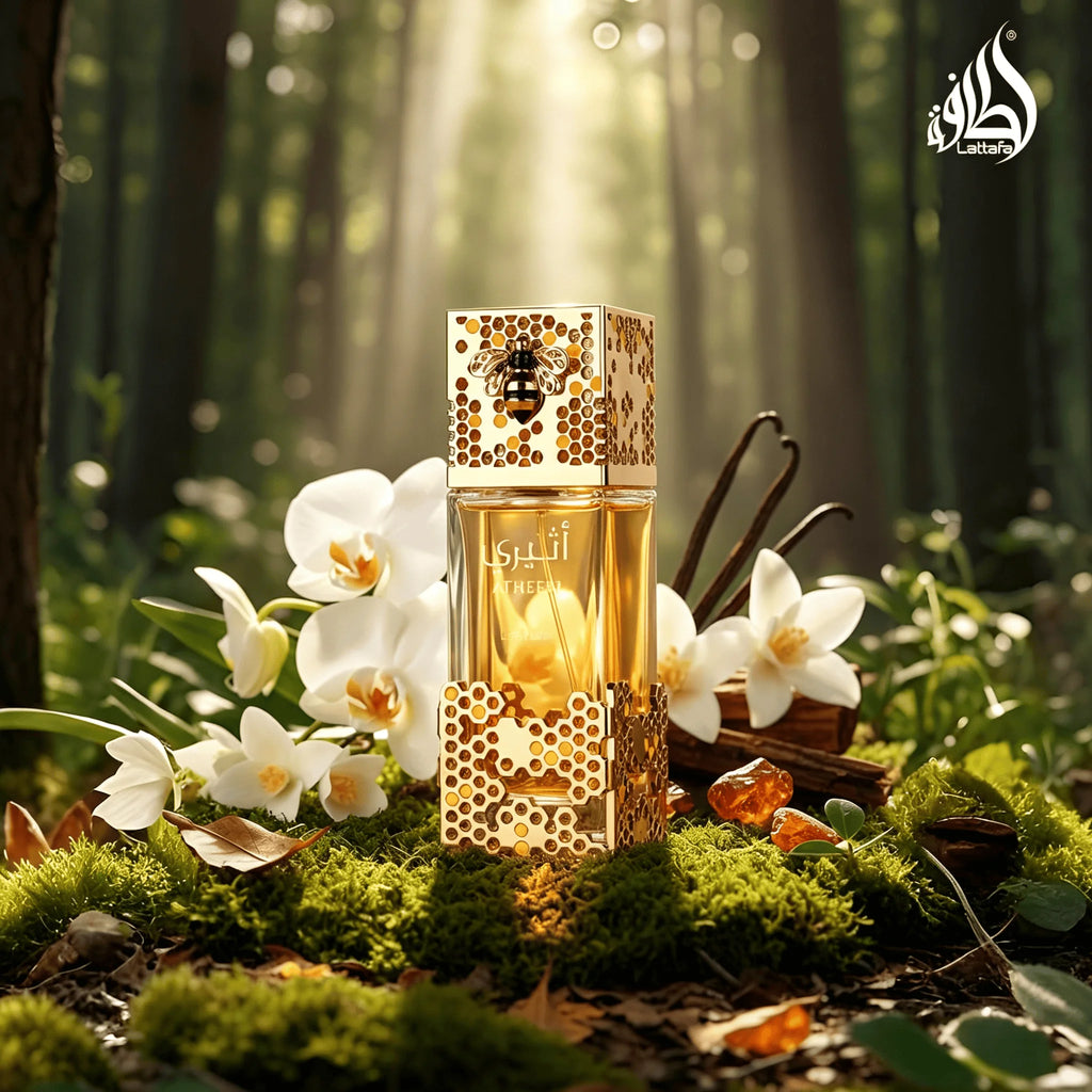 Lattafa Atheeri Eau de Parfum 100ml – Floral Honey Vanilla Amber Jasmine Unisex