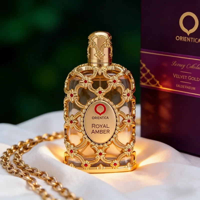 Aceite de Perfume Ámbar Oriental Árabe Unisex – Fragancia de Lujo Oriente Medio Hombre y Mujer