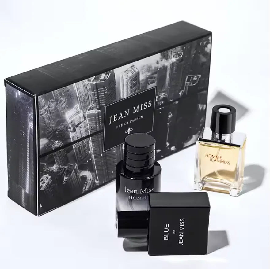 High-Quality Men's Cologne 3-Piece Set 90ml – Seductive Fragrance Gift Box