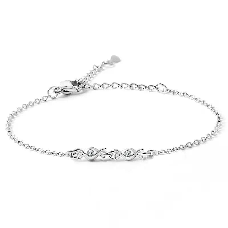Collar Concha & Trébol de la Suerte – Acero Inoxidable Chapado Dorado para Mujer