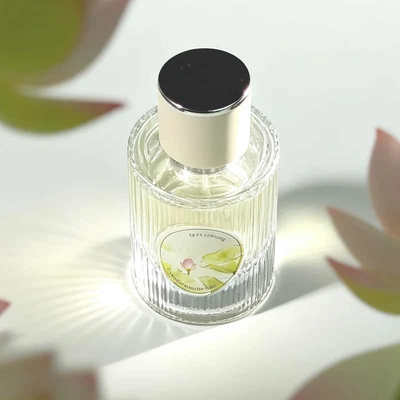 Perfume Loto Fresco – Fragancia Floral Amaderada Oriental con Loto y Jazmín Larga Duración