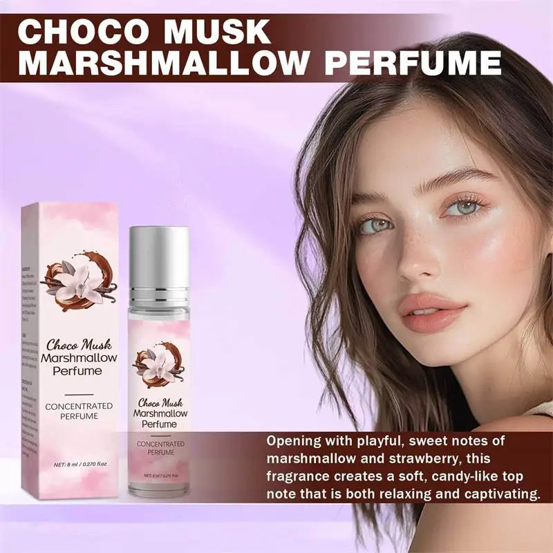 Perfume Unisex Marshmallow EDP Dulce – Algodón de Azúcar Choco Almizcle Cálido Uso Diario Chicas