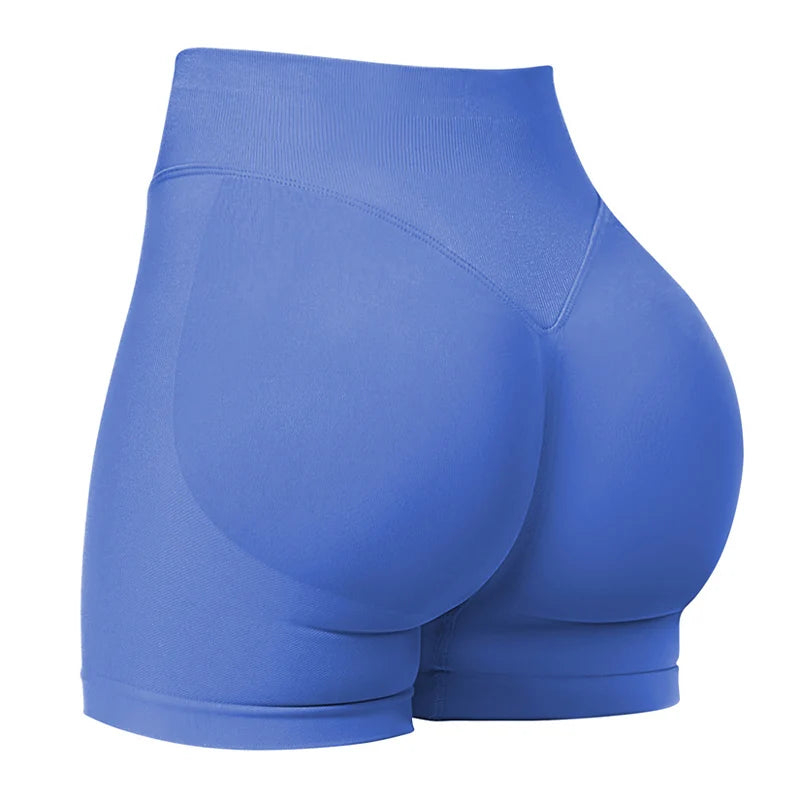 Shorts Gym Mujer Scrunch Butt Sin Costuras – Yoga, Running & Fitness