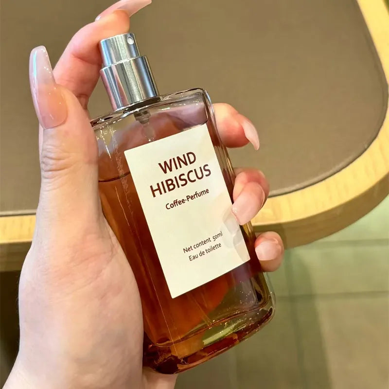 Perfume Mujer Café Negro Almizcle Vainilla Spray – Ámbar Rosa Floral Gourmand Larga Duración EDP