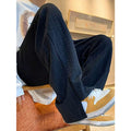 Men's Hip Hop Baggy Jogger Pants – Casual Sports Fashion Black Autumn Winter