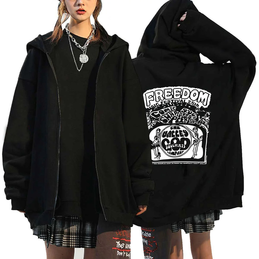 Sudadera con capucha y cremallera Simon Henriksson "Scream of Fear" – Sudadera de rol de Simon – Moda estética y regalo para gamers (Otoño/Invierno)