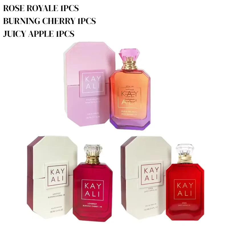 Perfume Unisex Premium EDP 100ml Floral Dulce Exótico – Frasco Facetado Larga Duración Regalo Cumpleaños