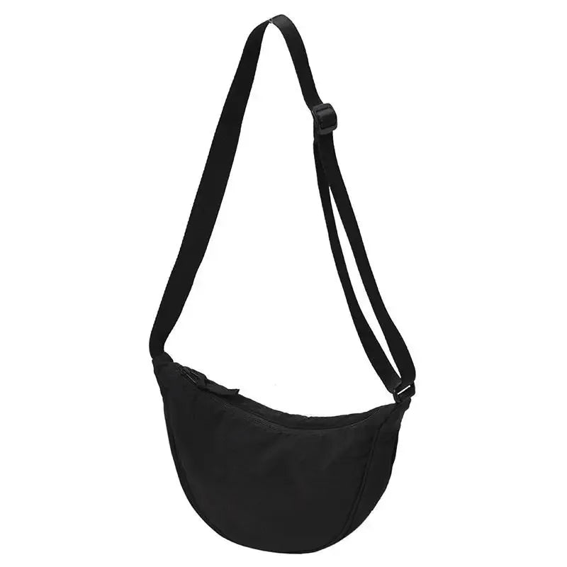 Bolso Bandolera Unisex Media Luna – Gran Capacidad Viaje & Uso Diario
