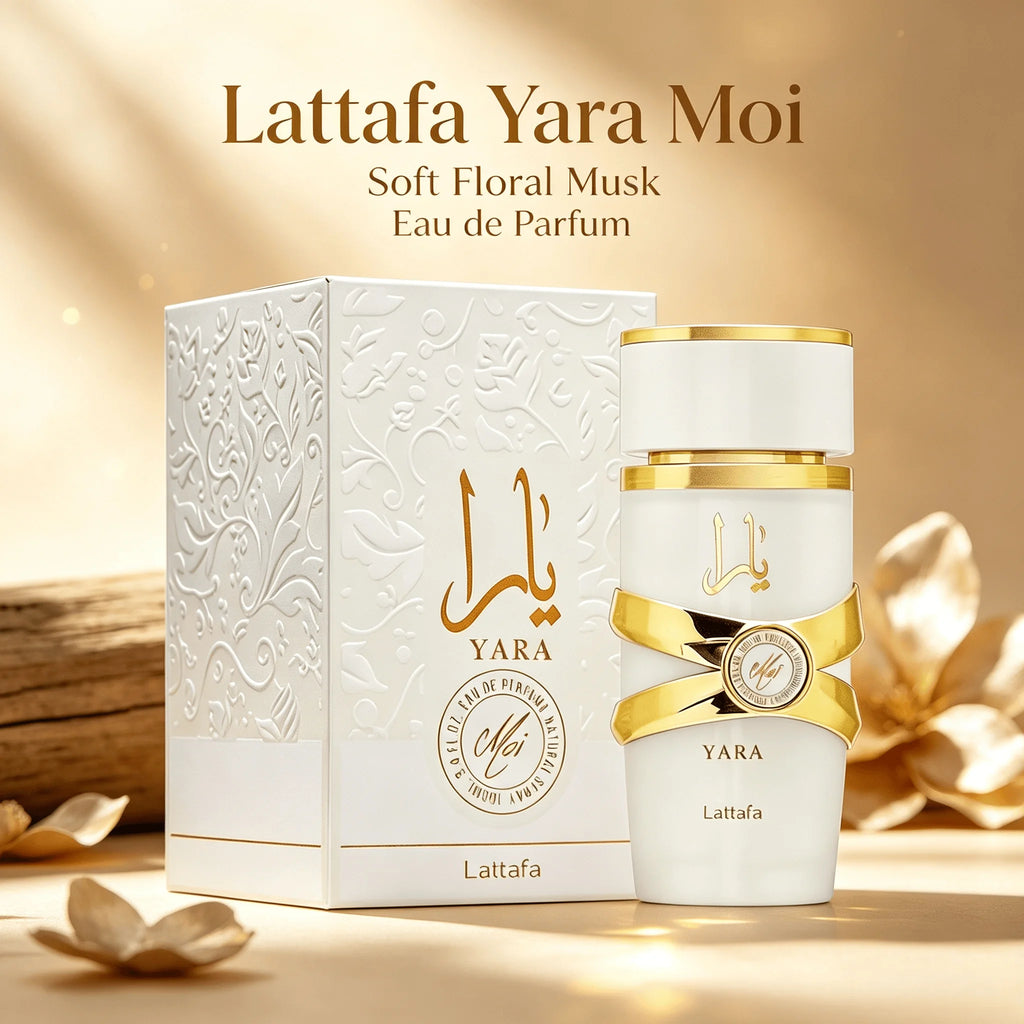 Lattafa Yara Moi Mujer Eau de Parfum 100ml – Floral Frutal Gourmand Larga Duración