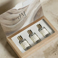 Set Regalo Mini Perfumes 3x25ml Unisex – Sándalo Cálido Amaderado Frutal Eau de Toilette Larga Duración