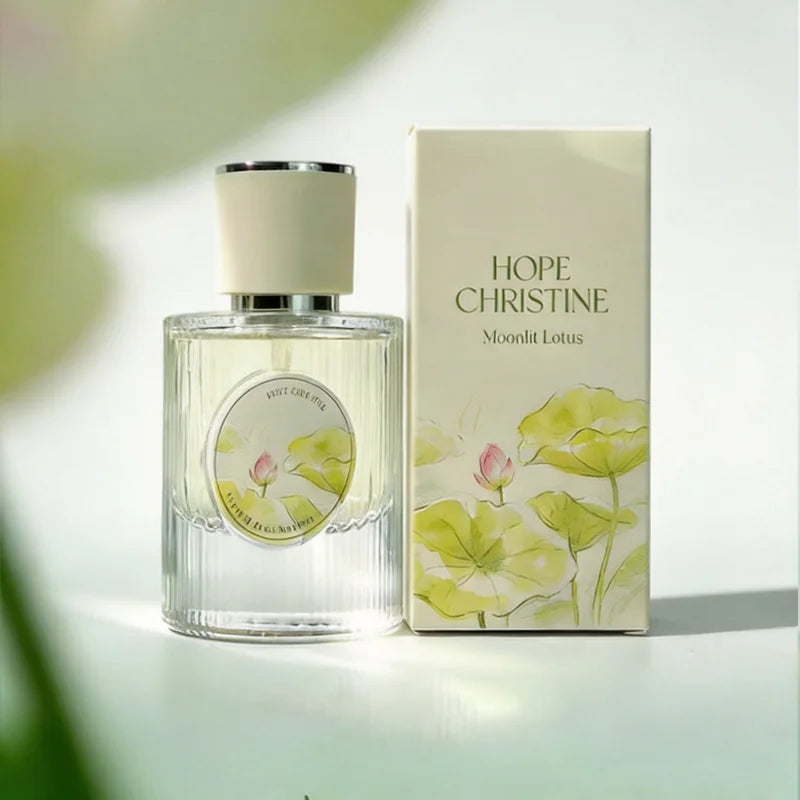 Perfume Loto Fresco – Fragancia Floral Amaderada Oriental con Loto y Jazmín Larga Duración