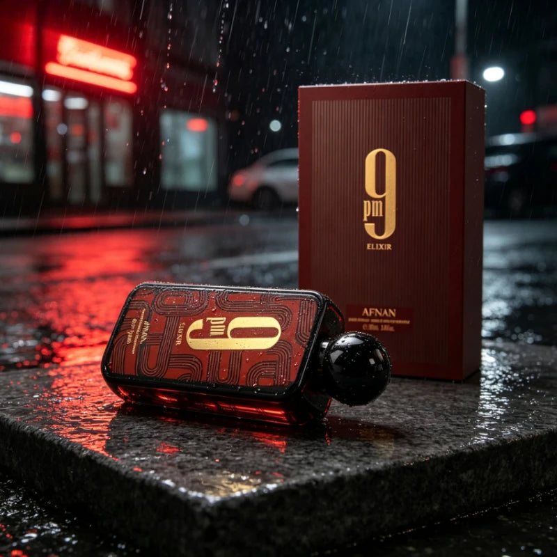 Perfume AFNAN 9PM para Hombre 100ml – Fragancia Aromática Dulce Madera de Lujo
