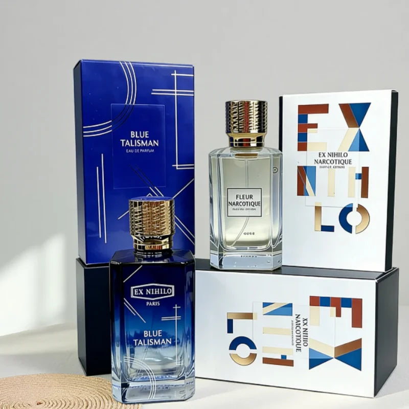 Perfume Talismán Azul Unisex 100ml Lujo – Amaderado Floral Feromonas Larga Duración Colonia Premium