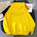 Sudadera K-Pop Jungkook Estilo Urbano Golden