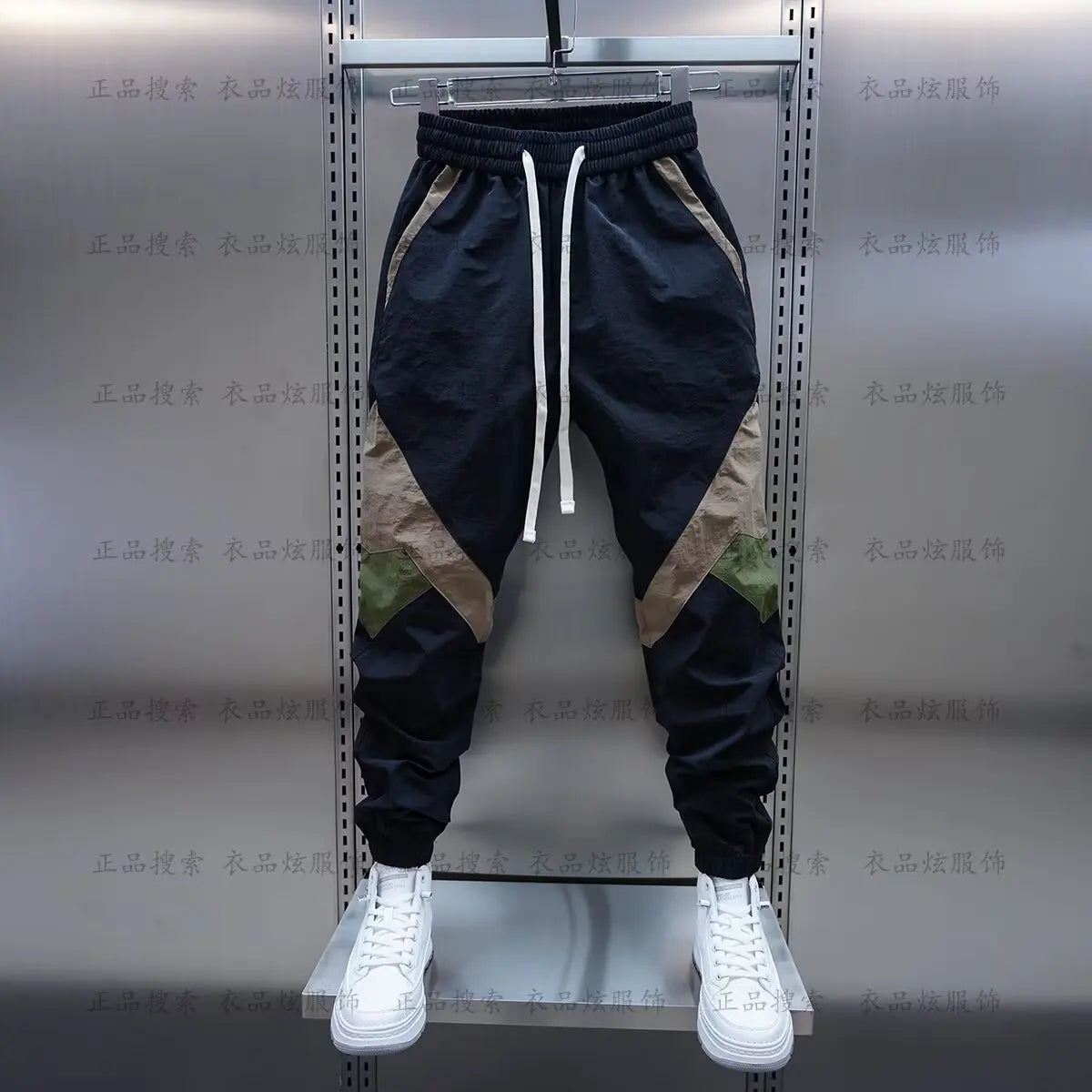 Pantalón Jogger Streetwear para Hombre – Cintura Elástica Estilo Japonés