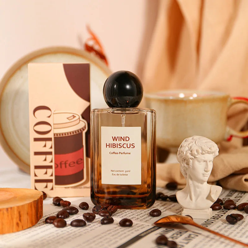 Perfume Mujer Café Negro Almizcle Vainilla Spray – Ámbar Rosa Floral Gourmand Larga Duración EDP