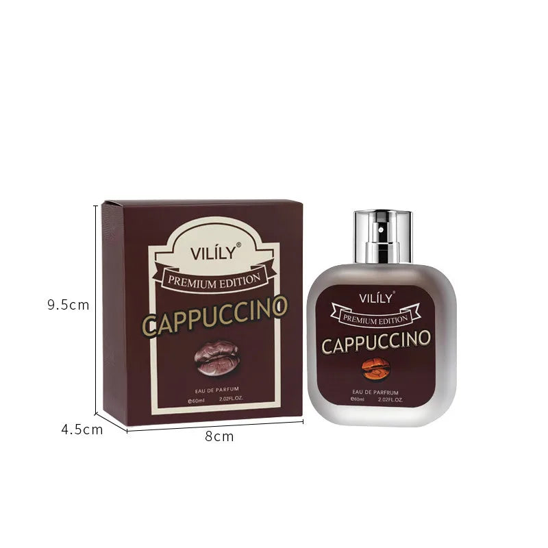 Vilily Perfume Hombre Gourmand 60ml – Chocolate Coco Café Amaderado Natural Suave Premium Spray