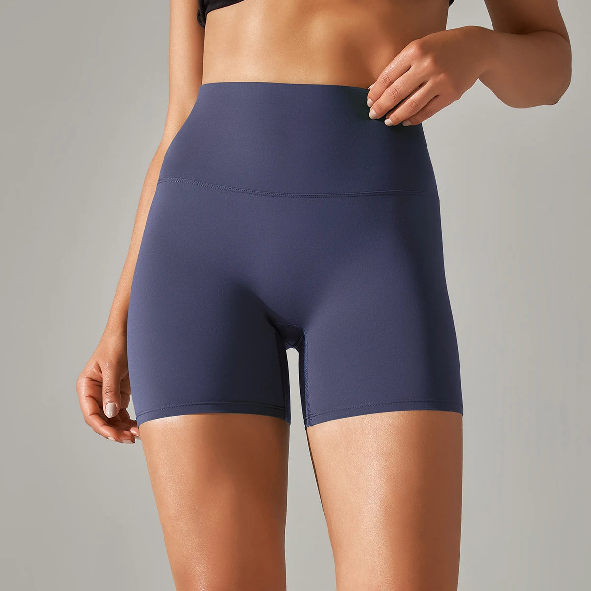 Shorts Mujer Yoga Running Ciclismo Cintura Alta – Transpirables Deportivos Gym Fitness Verano
