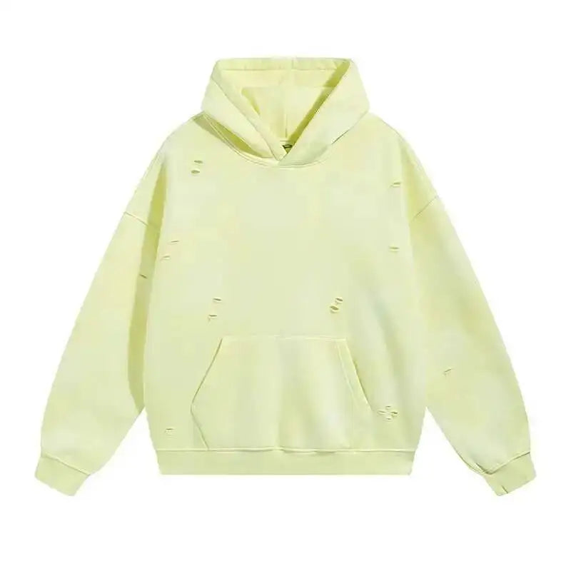 Conjunto Chándal Hombre Terciopelo Splash-Ink – Sudadera + Pantalón Casual Primavera Otoño