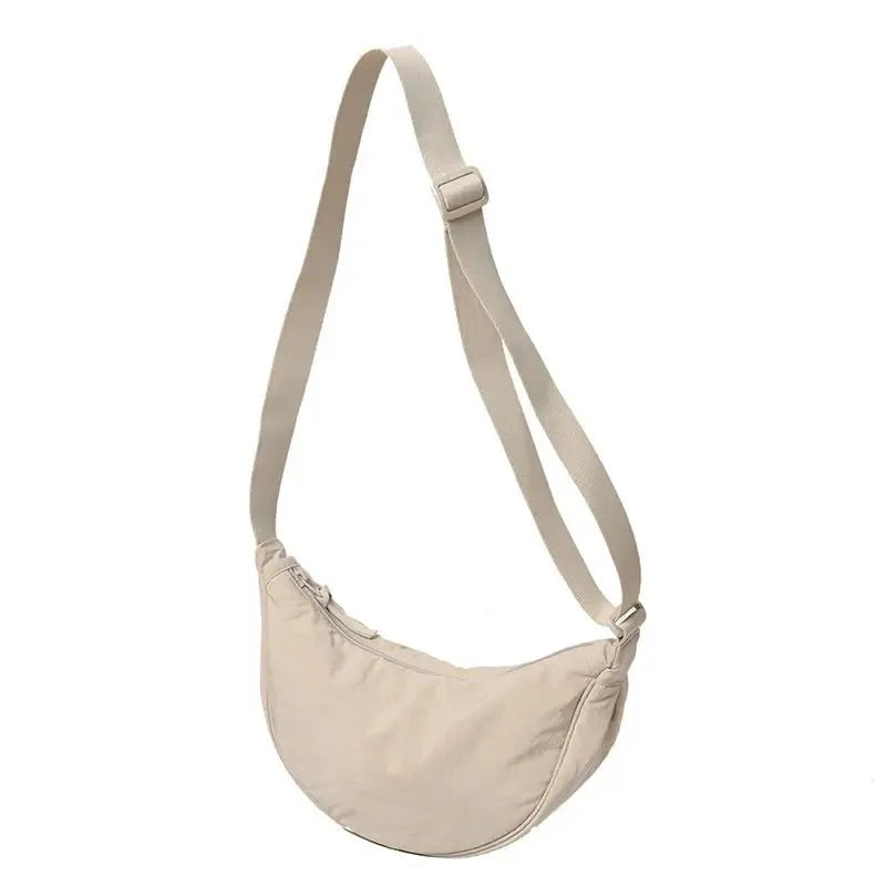 Bolso Bandolera Unisex Media Luna – Gran Capacidad Viaje & Uso Diario