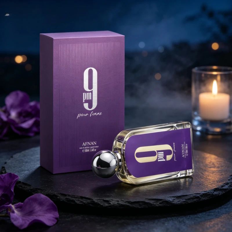 AFNAN 9PM Men's Perfume 100ml – Luxury Sweet Woody Aromatic Fragrance