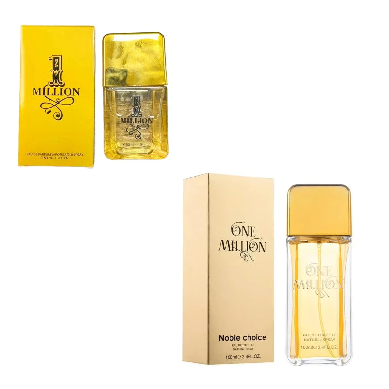 100ml Perfume Golden Million Gold Brick Extrait - Women Men's Long-Lasting Woody Fragrance Pray Fragrance