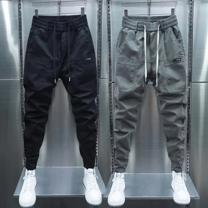 Pantalón Jogger Streetwear para Hombre – Cintura Elástica Estilo Japonés