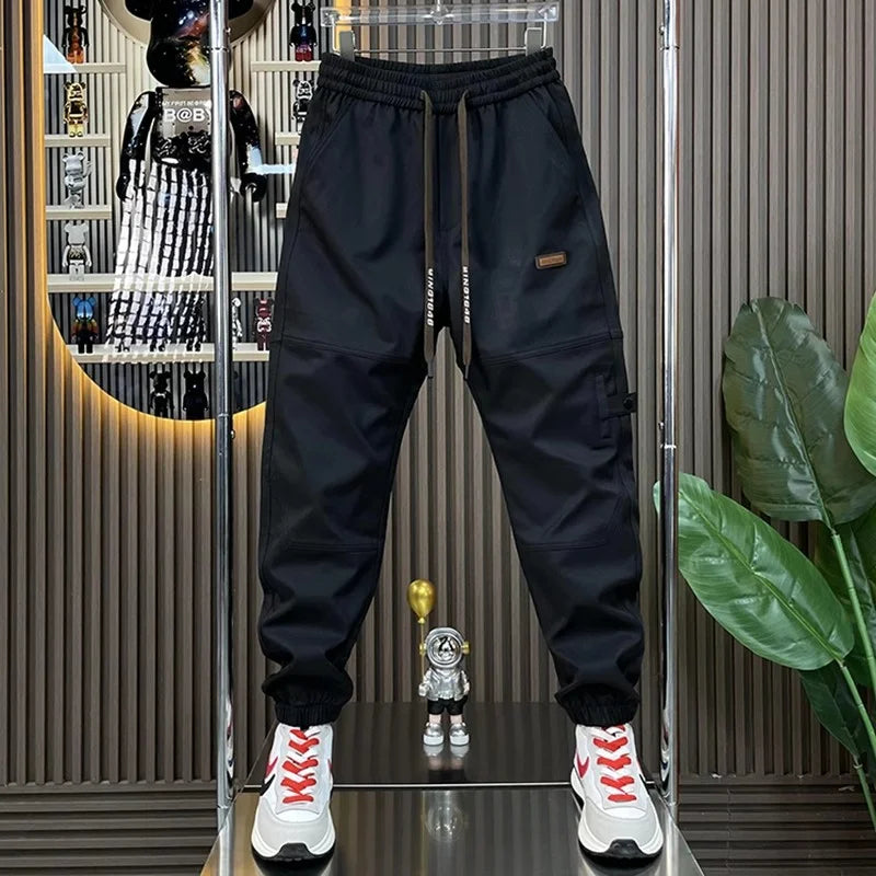 Pantalón Jogger Streetwear para Hombre – Cintura Elástica Estilo Japonés