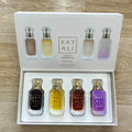 KAYALI Set Perfume Unisex 4x10ml – Floral Frutal Almizcle Vainilla Royal Fresco Elegante Larga Duración
