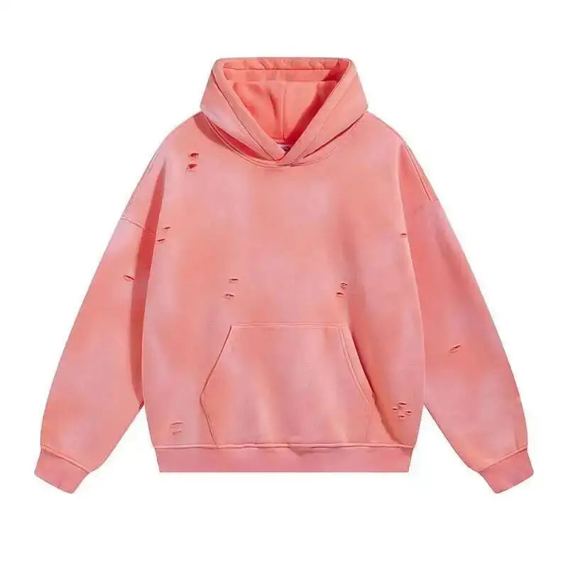 Conjunto Chándal Hombre Terciopelo Splash-Ink – Sudadera + Pantalón Casual Primavera Otoño