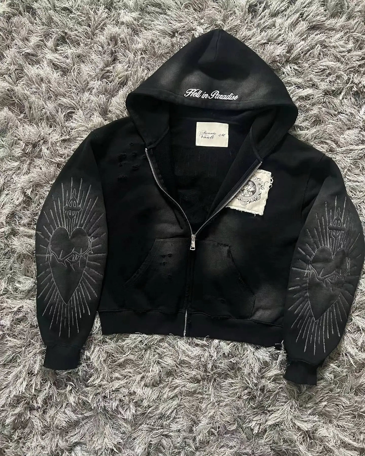 Sudadera Urbana "Star & Sky" Retro