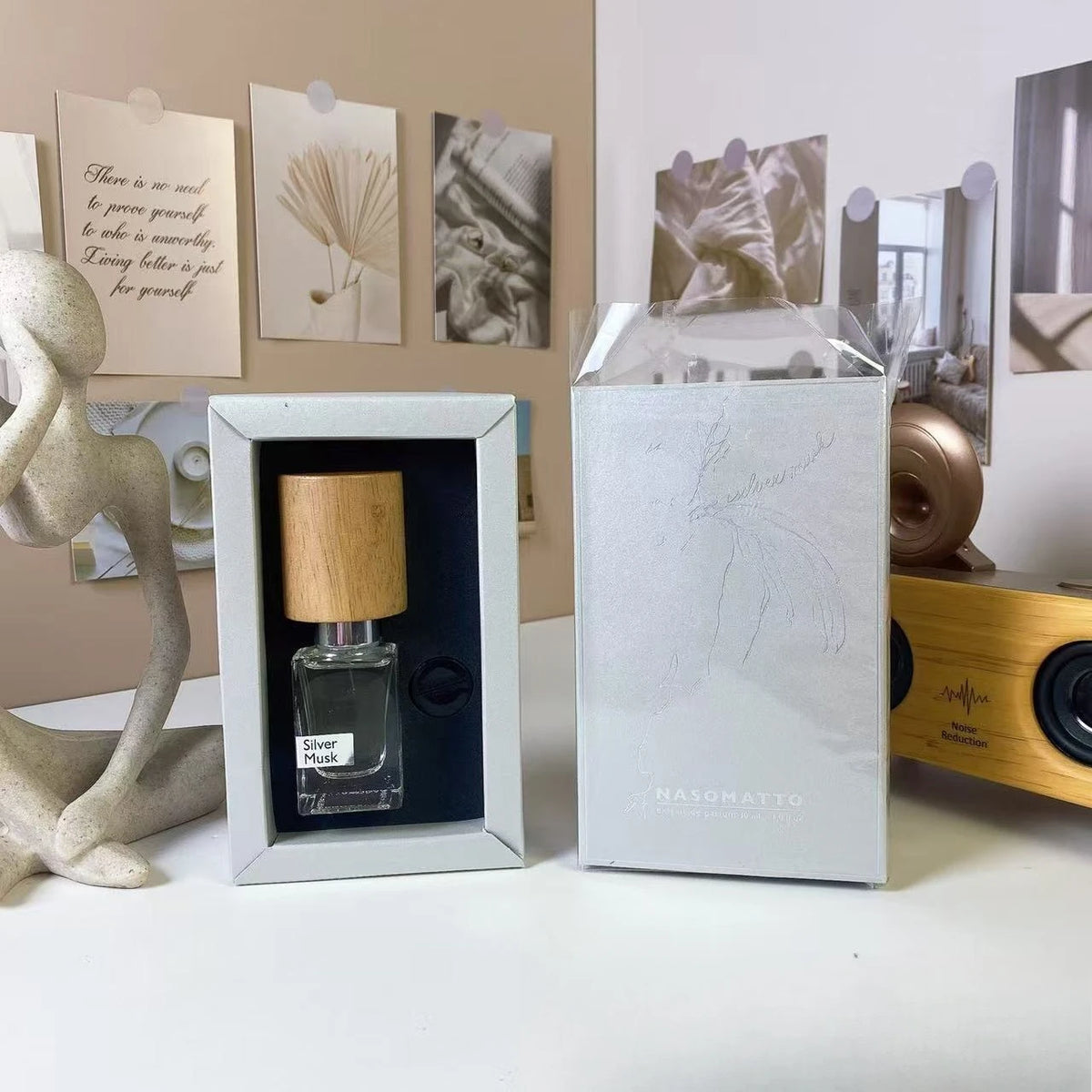Perfume Tabaco Negro Unisex Amaderado EDP 30ml – Fragancia Clásica Caja Lujo