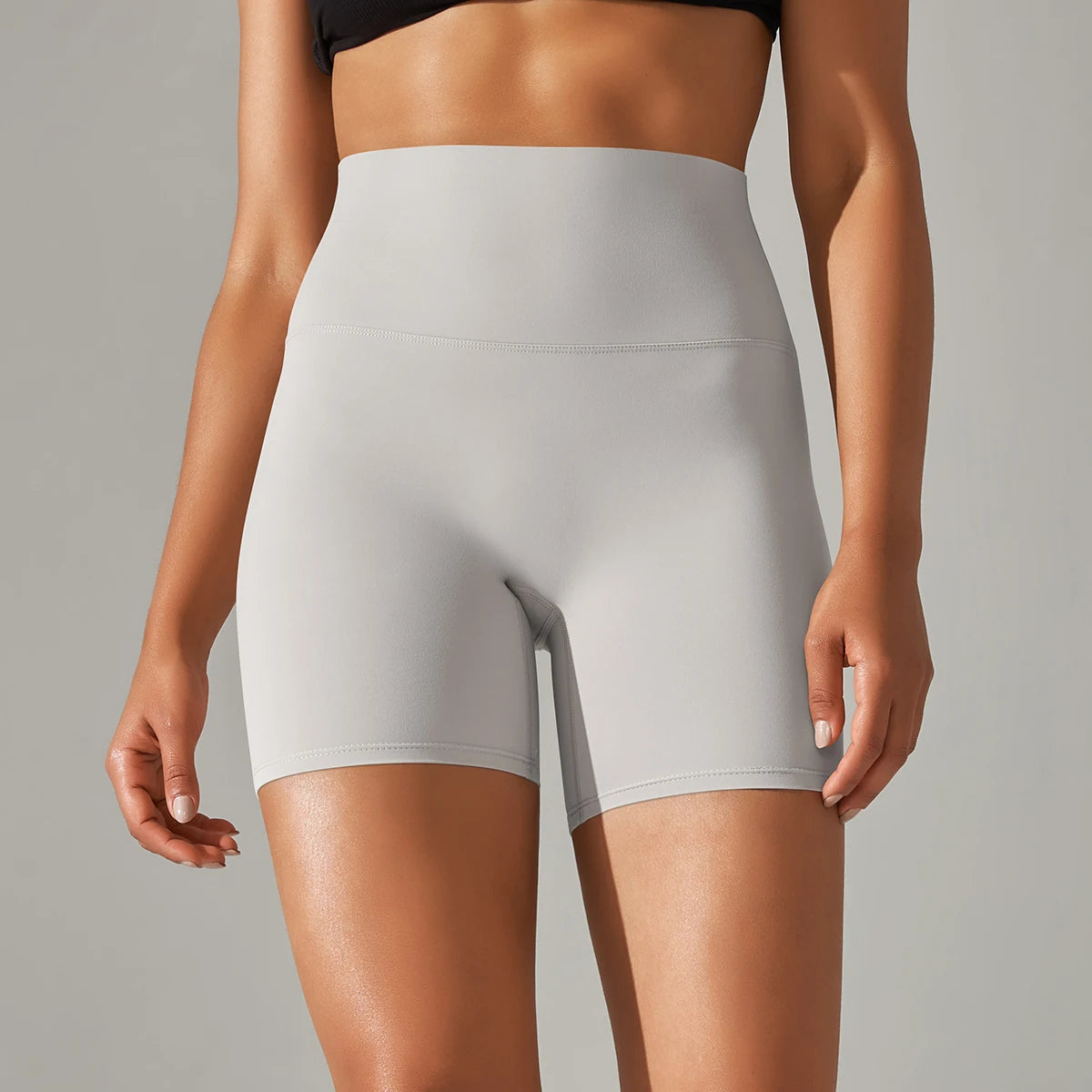 Shorts Mujer Yoga Running Ciclismo Cintura Alta – Transpirables Deportivos Gym Fitness Verano
