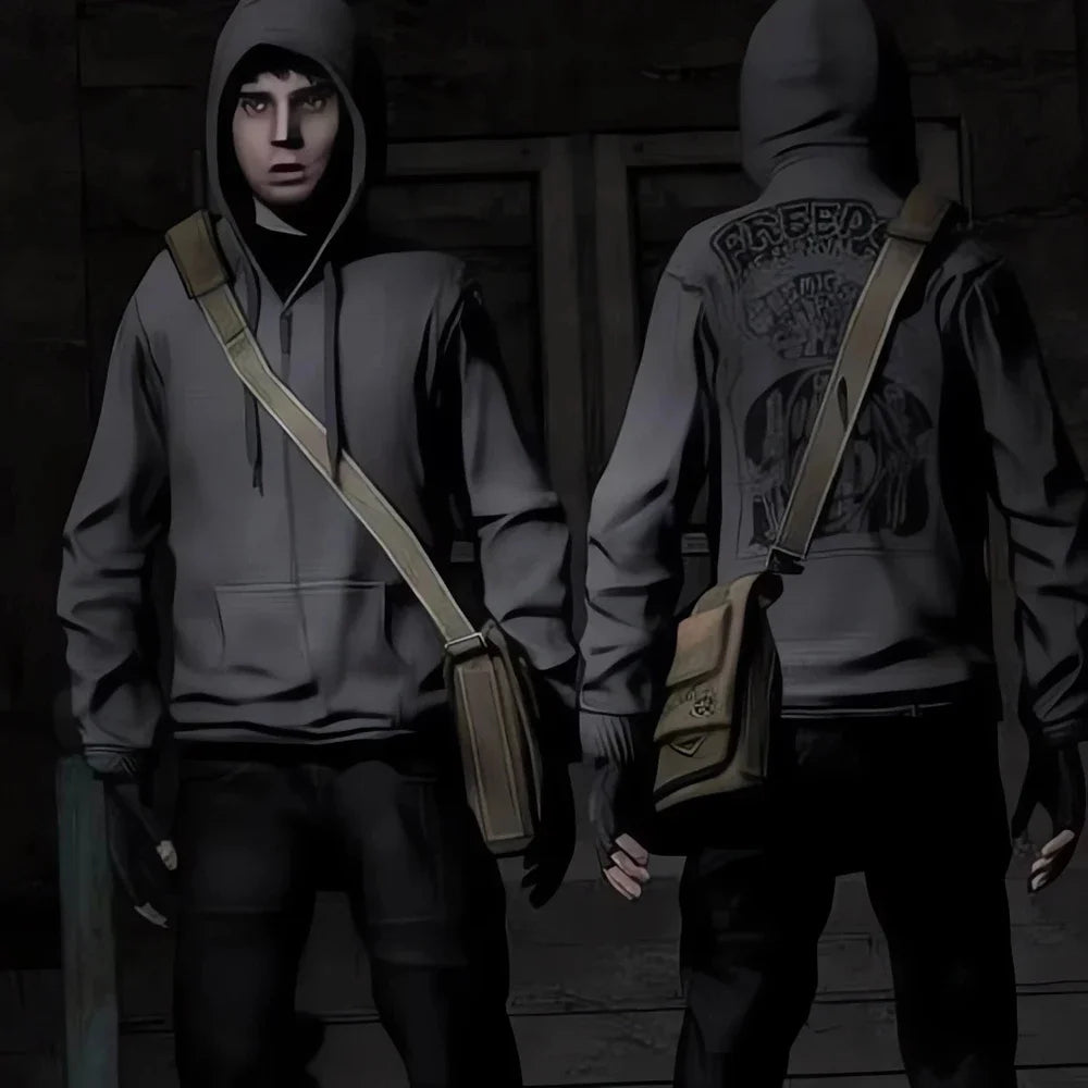 Sudadera con capucha y cremallera Simon Henriksson "Scream of Fear" – Sudadera de rol de Simon – Moda estética y regalo para gamers (Otoño/Invierno)