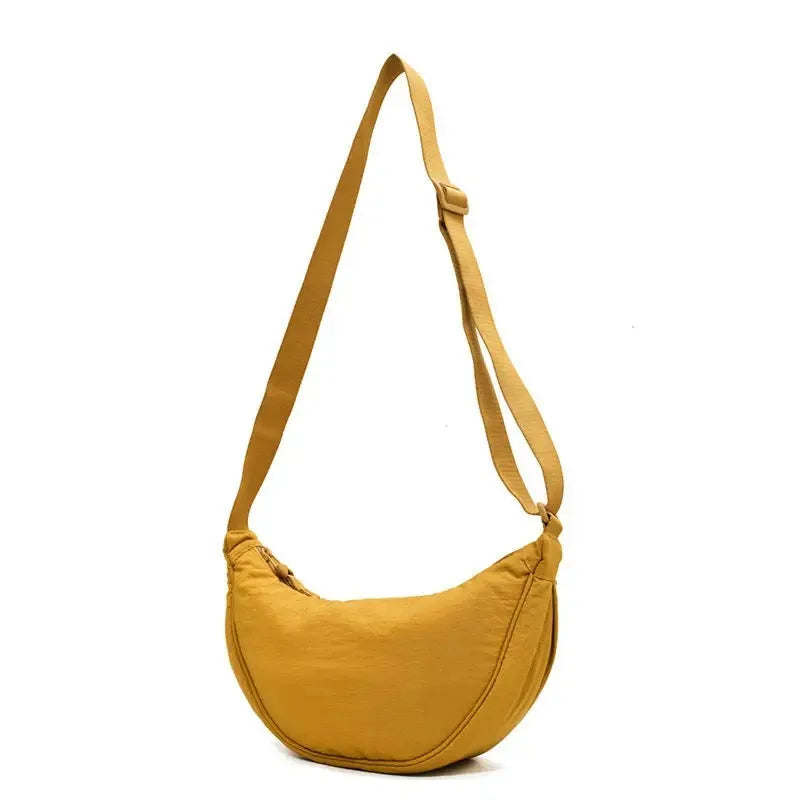 Bolso Bandolera Unisex Media Luna – Gran Capacidad Viaje & Uso Diario
