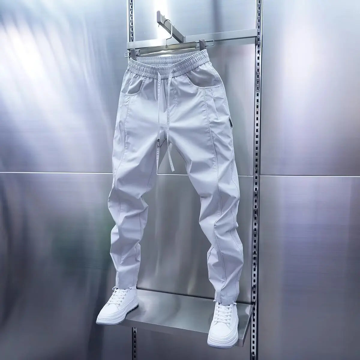 Pantalón Jogger Streetwear para Hombre – Cintura Elástica Estilo Japonés
