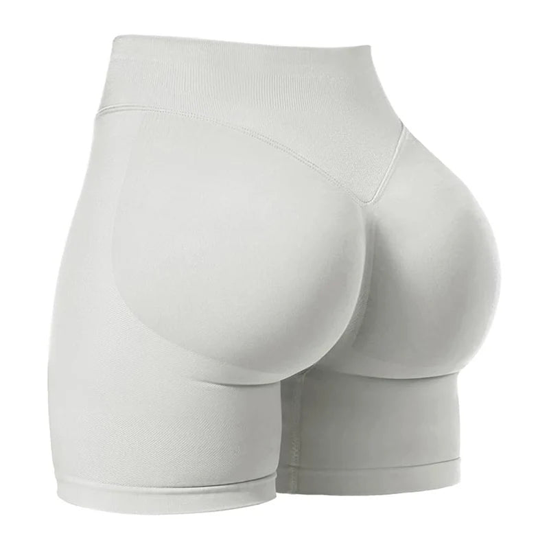 Shorts Gym Mujer Scrunch Butt Sin Costuras – Yoga, Running & Fitness