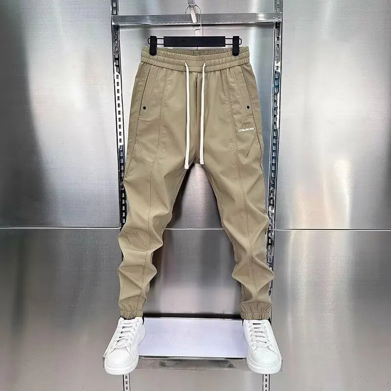 Pantalón Jogger Streetwear para Hombre – Cintura Elástica Estilo Japonés