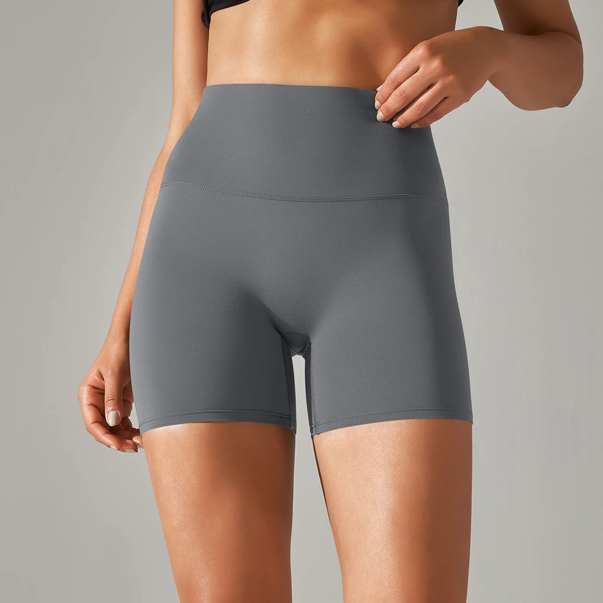 Shorts Mujer Yoga Running Ciclismo Cintura Alta – Transpirables Deportivos Gym Fitness Verano