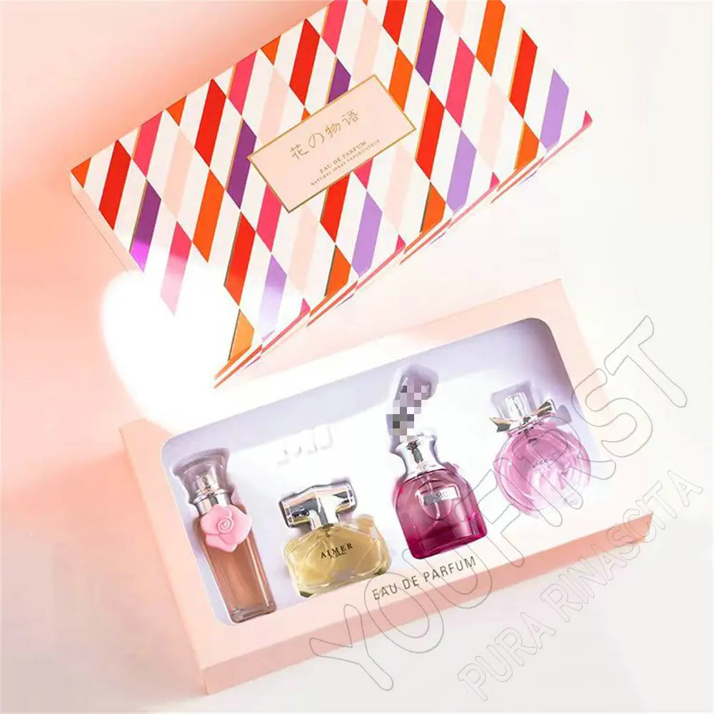 Club de Nuit Mujer Eau de Parfum Set 4 Piezas 100ml – Floral Frutal Caja Regalo