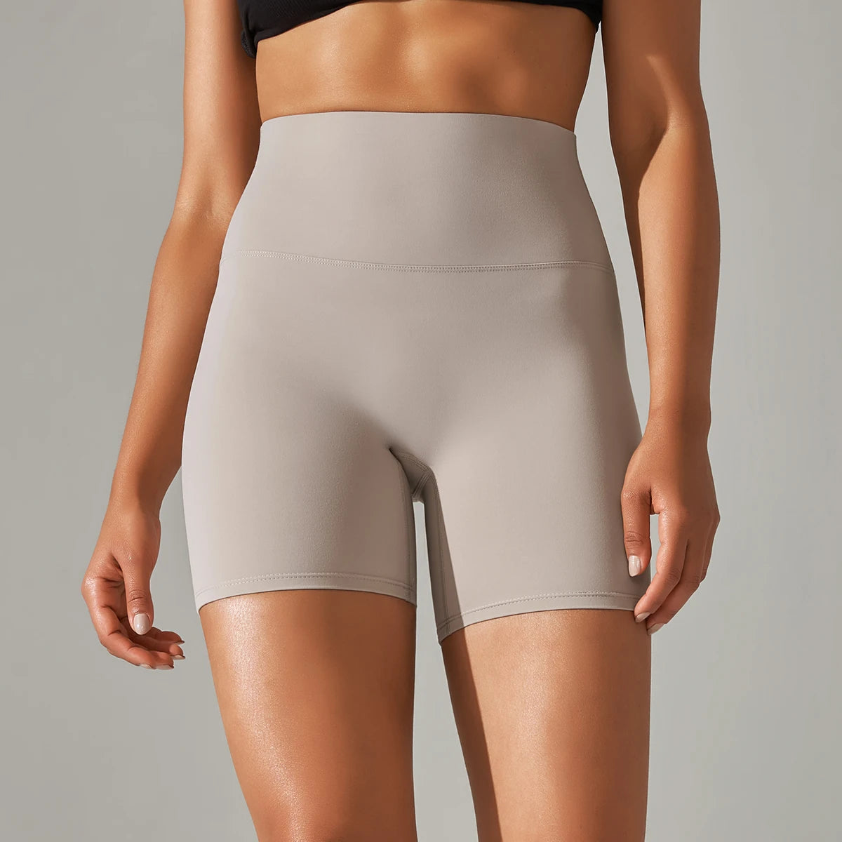 Shorts Mujer Yoga Running Ciclismo Cintura Alta – Transpirables Deportivos Gym Fitness Verano