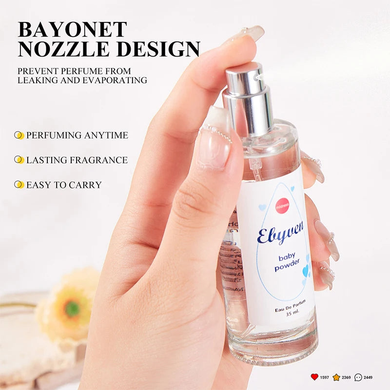 Perfume Leche de Bebé Lavanda Lujo EDT – Spray Ropa Cuerpo Uso Diario Israel Tailandia Encanto