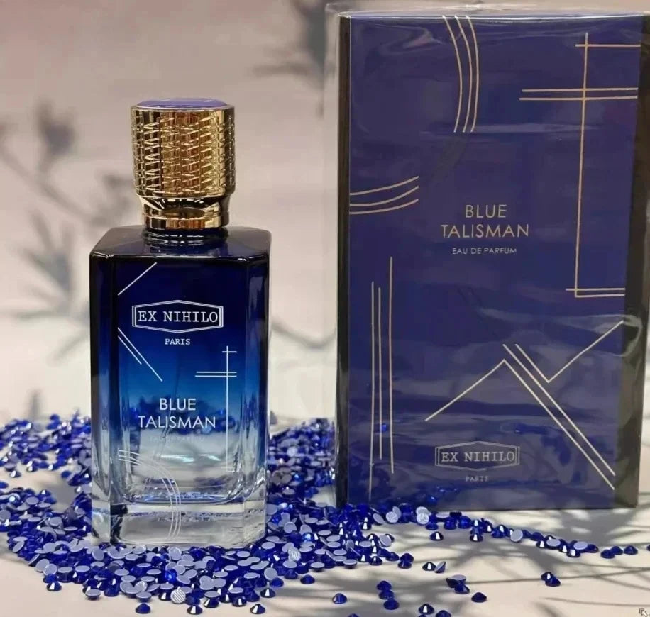 Perfume Talismán Azul Unisex 100ml Lujo – Amaderado Floral Feromonas Larga Duración Colonia Premium