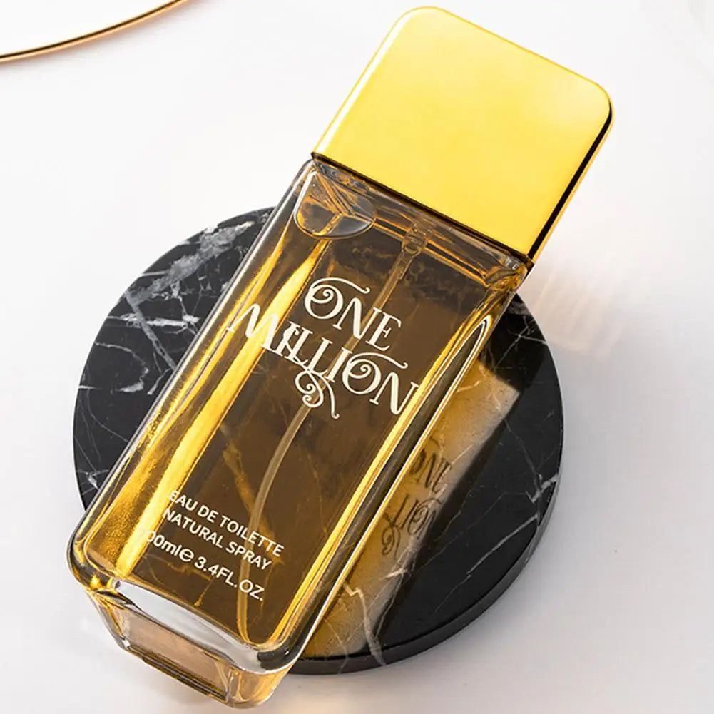 100ml Perfume Golden Million Gold Brick Extrait - Women Men's Long-Lasting Woody Fragrance Pray Fragrance